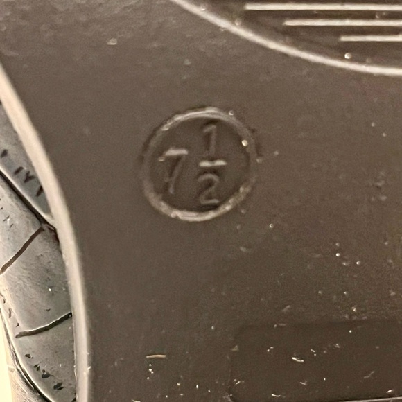 NEW Black Croc-Embossed Over the Knee Boots Size 7.5M - Picture 9 of 9